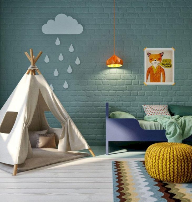 kids bedroom interior