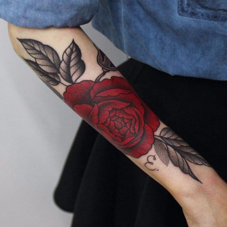 rose tattoos meaning