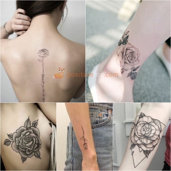 Rose Tattoos. Rose Tattoo Ideas. Rose Tattoos for Women