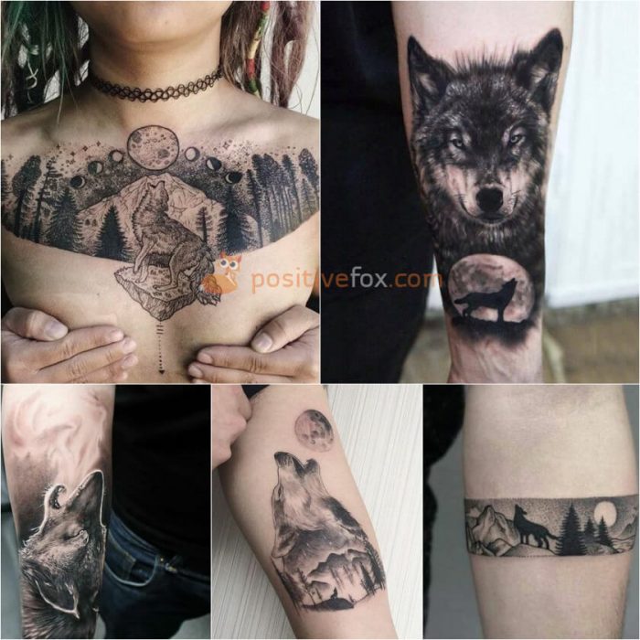 tattoo moon meaning with wolf Ideas  100  Tattoo Tattoo Design Wolf Best  Wolf Ideas