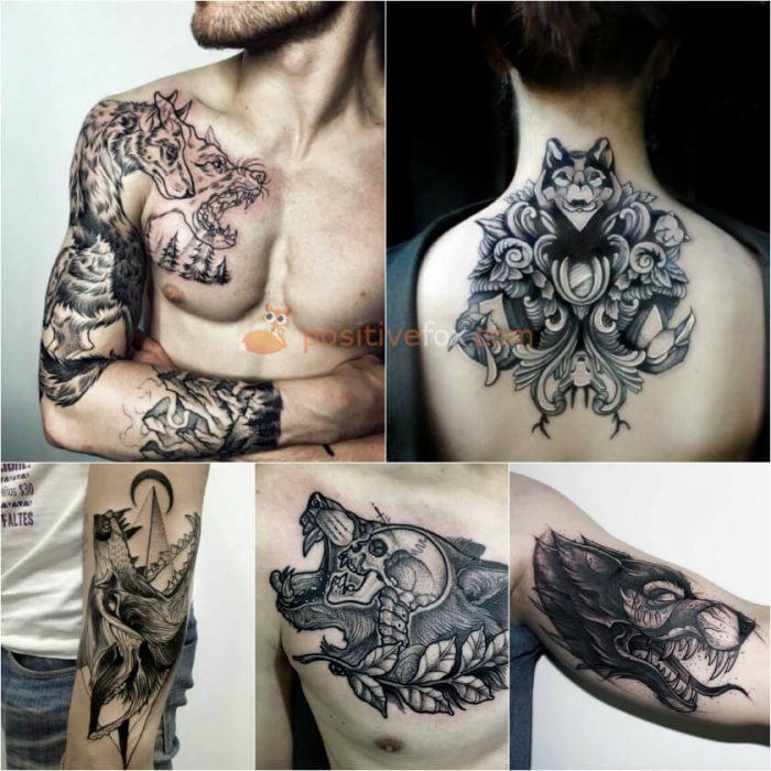 41 Free Download Tattoo Simple Wolf Idea Tattoo Photos