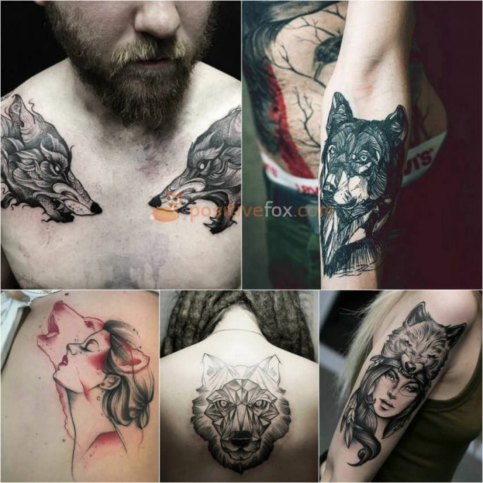 41 Free Download Tattoo Simple Wolf Idea Tattoo Photos