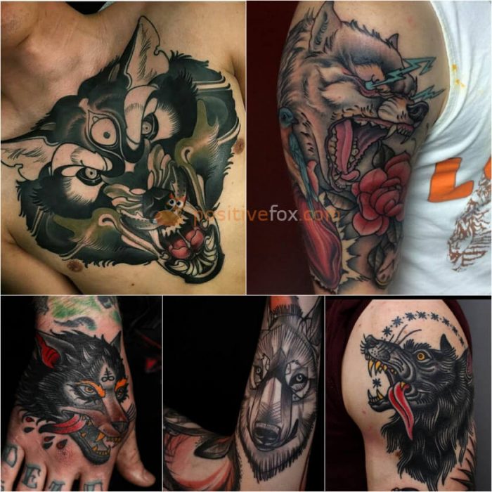 Wolf Tattoo. Wolf Tattoo Designs. Wolf Tattoo for Men