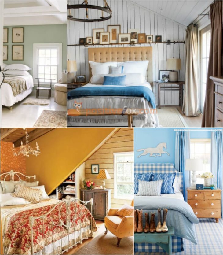 50+ Country Bedroom Ideas - Country & Rustic Bedroom Interior Design