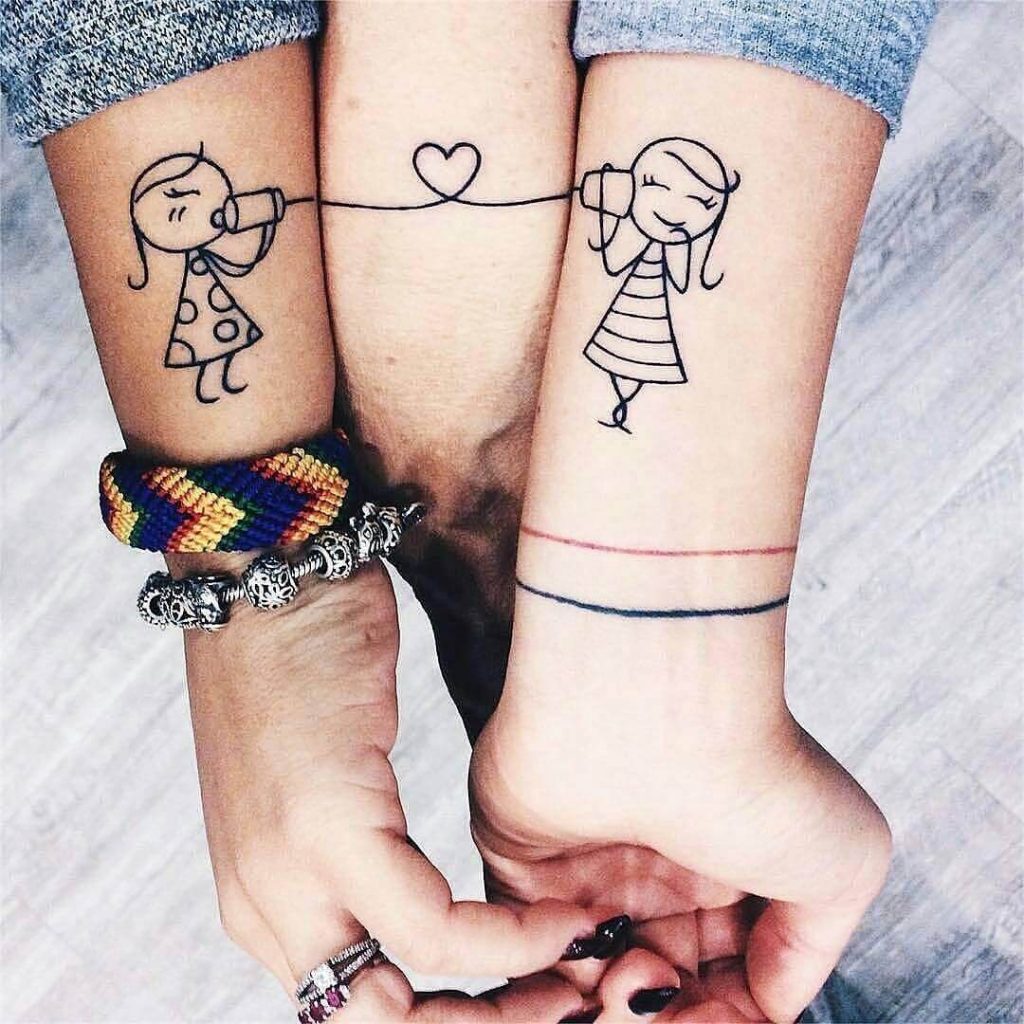 Best Friend Tattoos Best Friend Tattoo Ideas with photos...