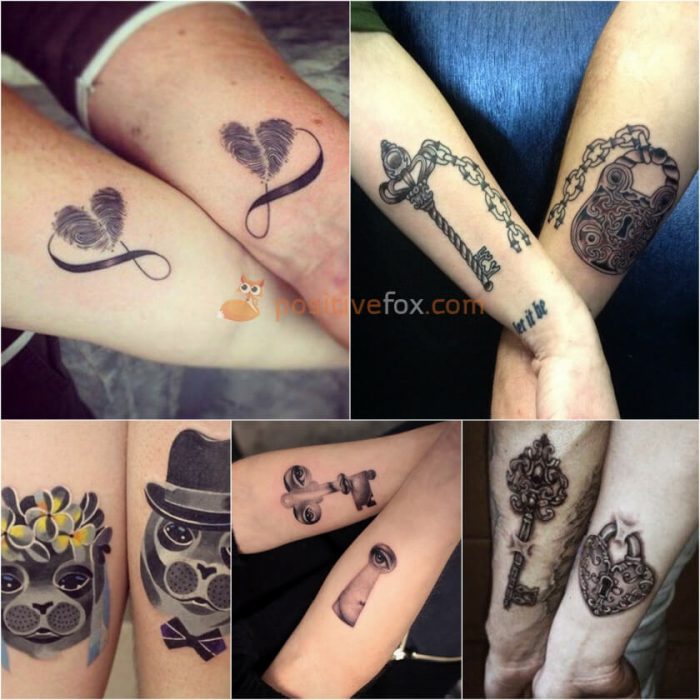 65 Unique Couple Tattoos With Meaning - 2024 | Fabbon