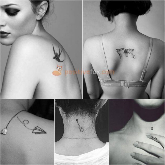 small shoulder tattoos for girls