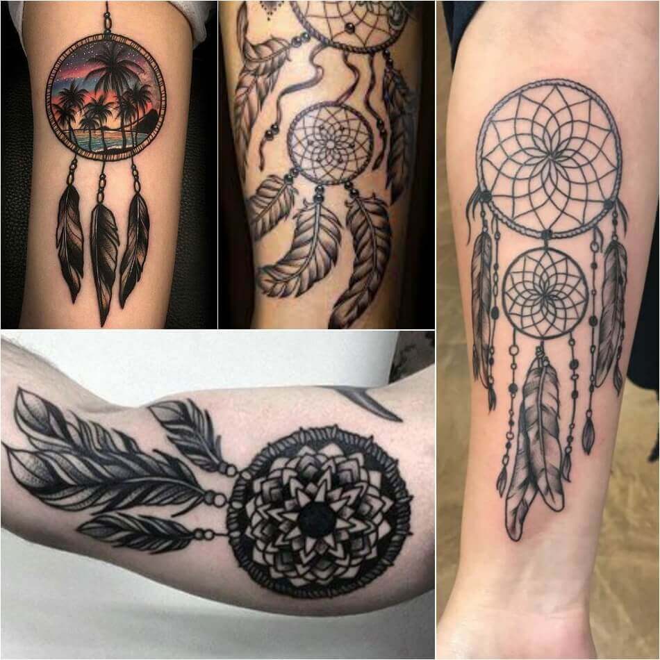 Forearm Dream Catcher Tattoo With Names - What's New