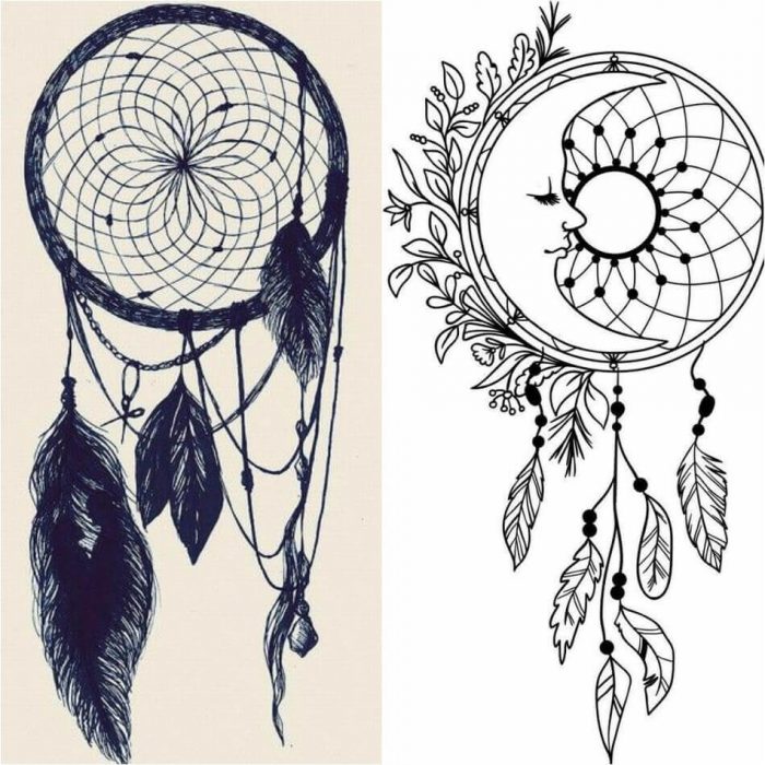 Dreamcatcher Tattoos Powerful Talisman For Good Dreams And Thoughts