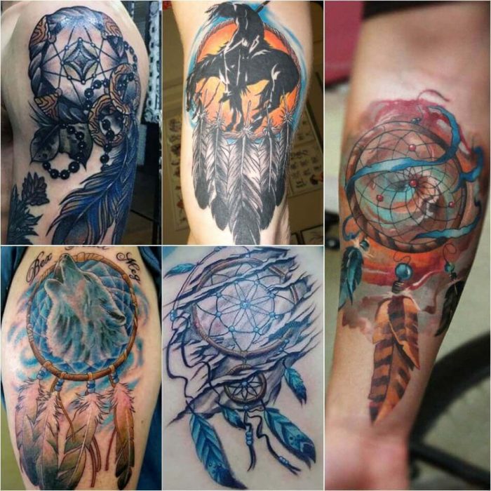 Dreamcatcher Tattoos Powerful Talisman For Good Dreams And Thoughts