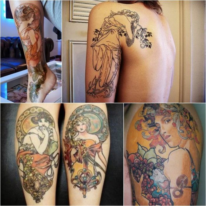 78+ Free Art Nouveau Tattoo HD Tattoo Photos