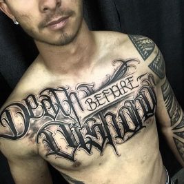Tattoo Script and Writing - Tattoo fonts - Legible tattoo fonts