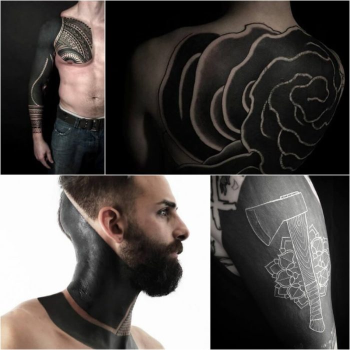 blackwork tattoo cover up - blackwork tattoo - blackwork tattoo for men
