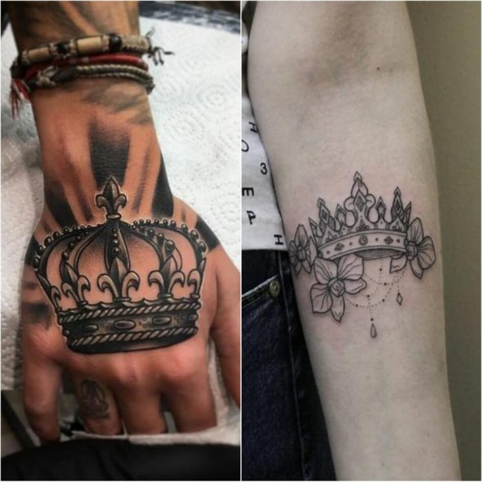 Crown Tattoo for Kings and Queens Crown Meaning and Designs