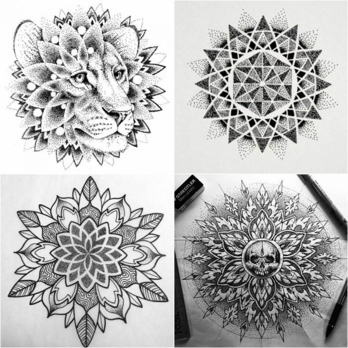 Dotwork Tattoo - Geometric Tattoos with Advanced Spiritual Symbols