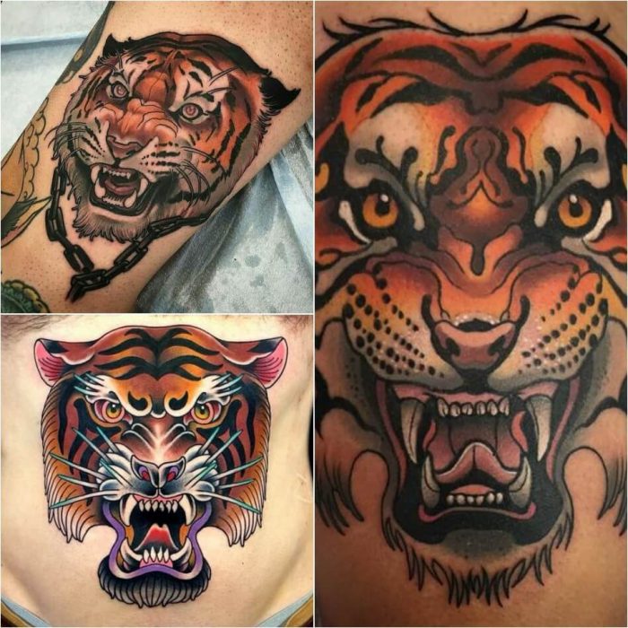 tiger japanese meaning tattoo Power,  and of  Tattoo Combination Designs Wisdom Tiger