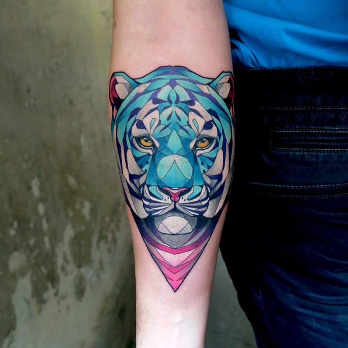 tattoo meaning tiger small Power, Designs Combination Wisdom Tattoo Tiger and of