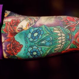 sugar skull tattoo - mexican skull tattoo - sugar skull tattoos for guys. Calavera Ink