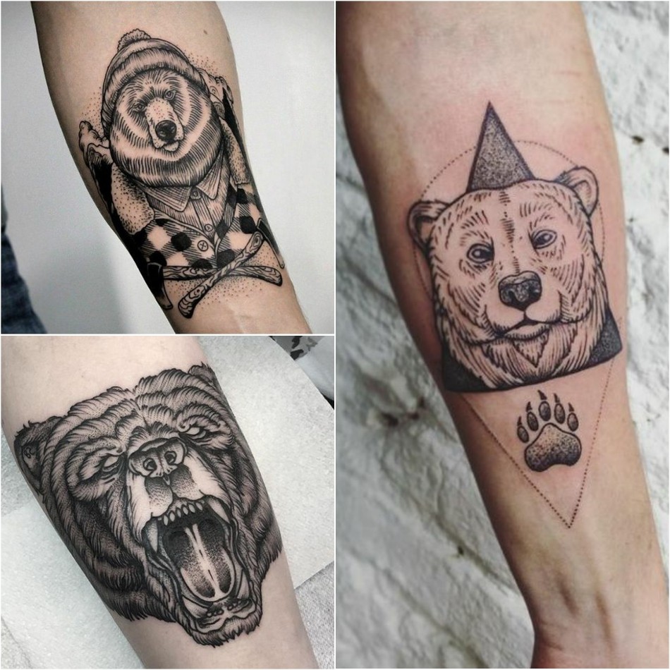 Bear Tattoo Design and Meanings - Strength, Courage and ...