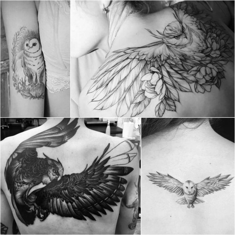Owl Tattoo Ideas with Meanings - Truly Amazing Owl Tattoos