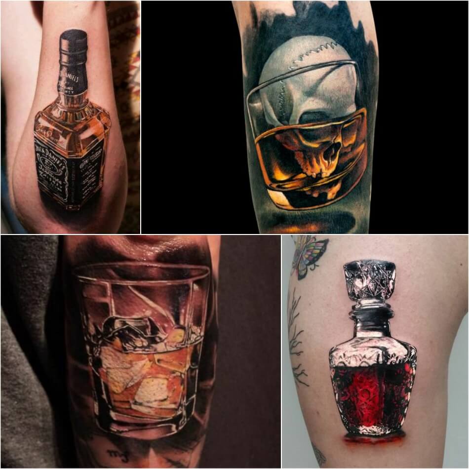 Stunning Tattoos for Bartenders Best Cocktail & Drink Tattoo Ideas