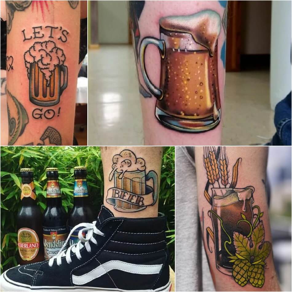 Stunning Tattoos for Bartenders - Best Cocktail & Drink Tattoo Ideas