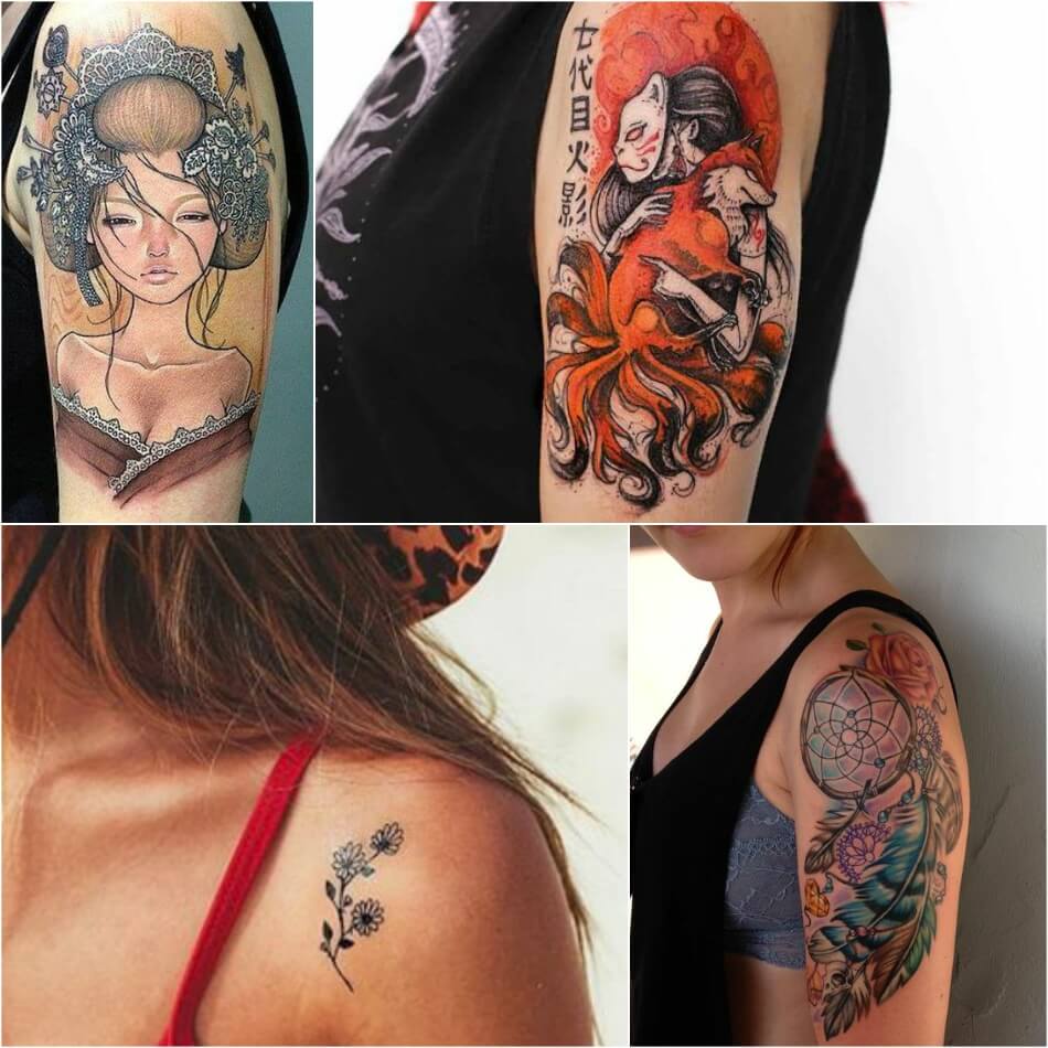 UPDATED] 65 Graceful Shoulder Tattoos for Women