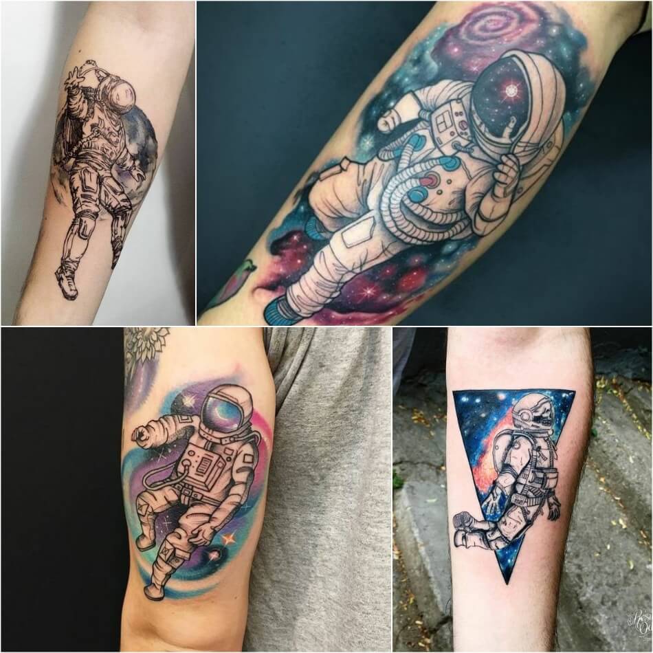 52+ Free Simple Tattoo Astronaut Idea Tattoo Photos