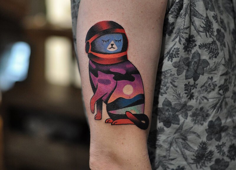 Space Inspired Tattoos - Planet Tattoo Ideas for Men and Women