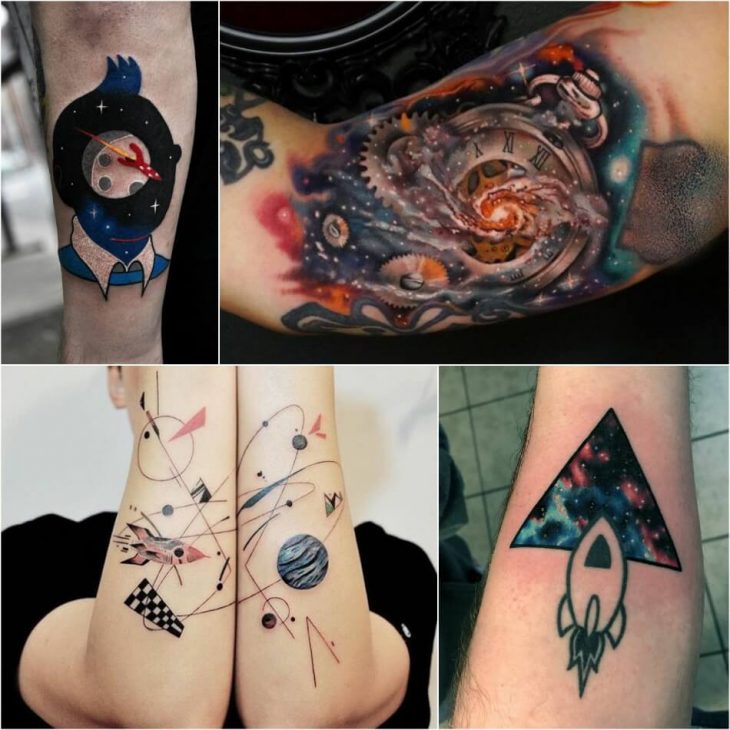 Space Inspired Tattoos - Planet Tattoo Ideas for Men and Women