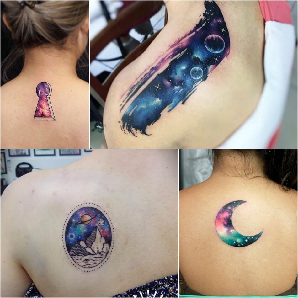 Space Inspired Tattoos - Planet Tattoo Ideas for Men and Women