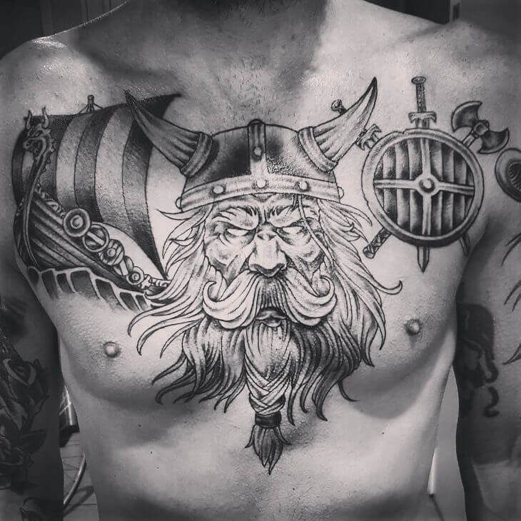 Small Chest Tattoos For Men With Meaning - House Keeper