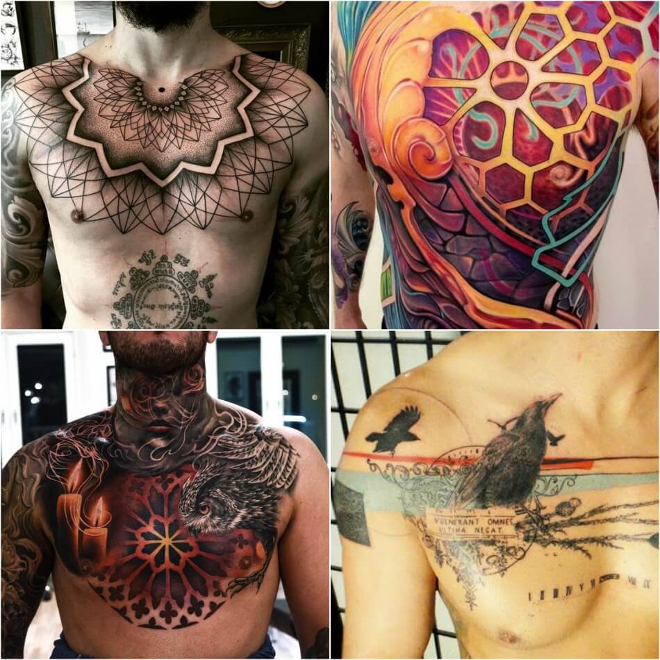 100+ Best Chest Tattoos for Men - Chest Tattoo Gallery for Men