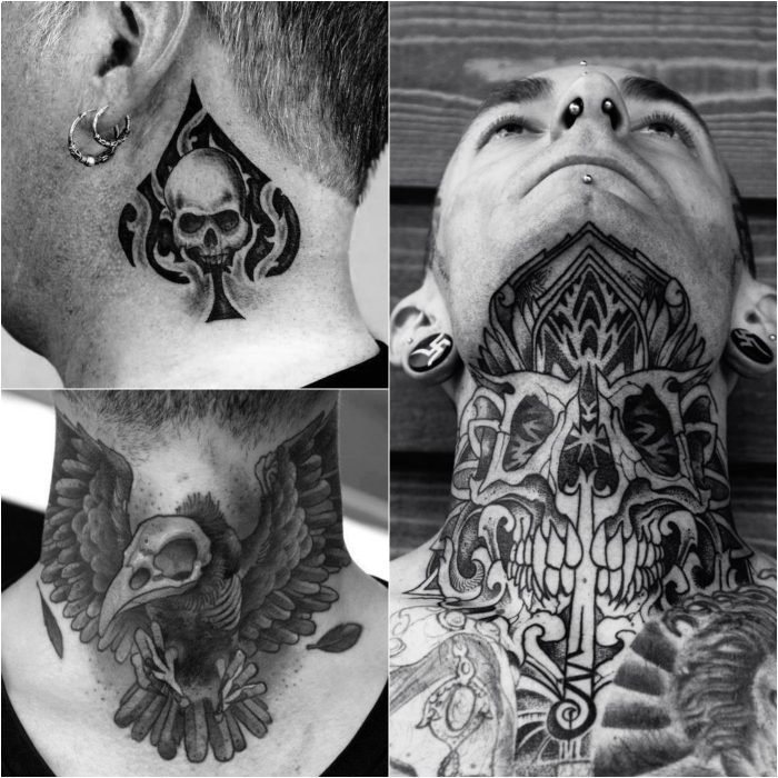 100+ Best Neck Tattoo Designs - Creative Neck Tattoo Ideas ...