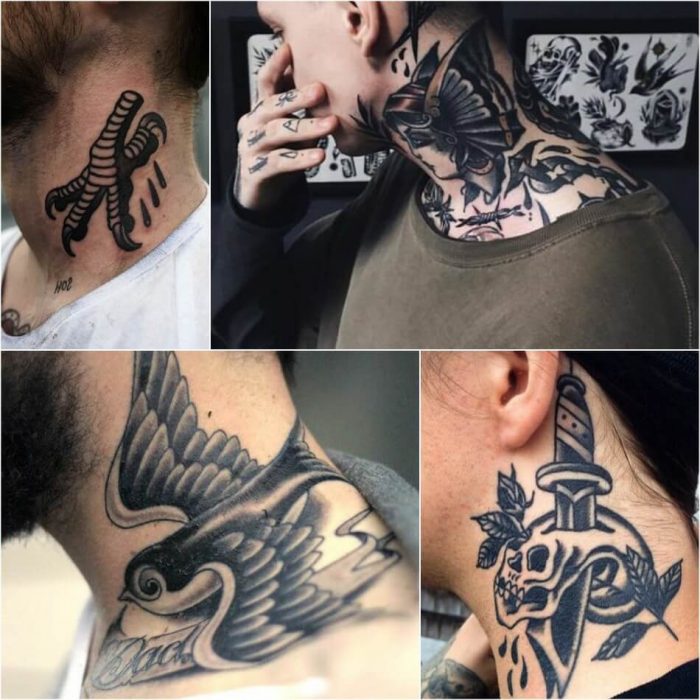 Best Neck Tattoo Ideas for Men - Positivefox.com