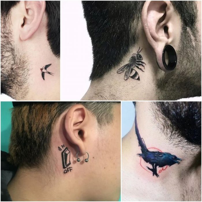 74+ Free Simple Neck Tattoo Designs Idea Tattoo Images