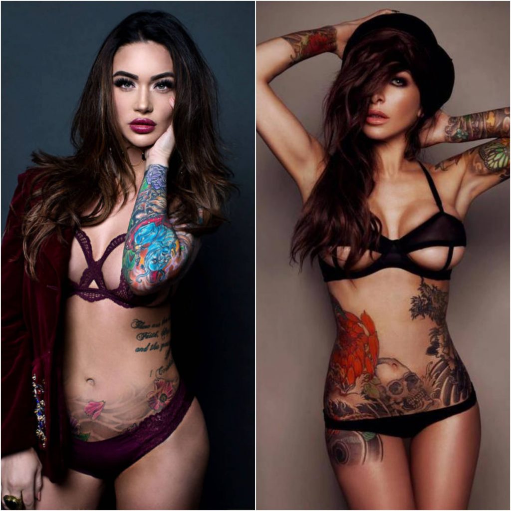 tattooed girl pics Hot