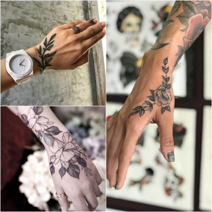 Hand Tattoo Ideas For Girls Best Female Hand Tattoos Positivefoxcom