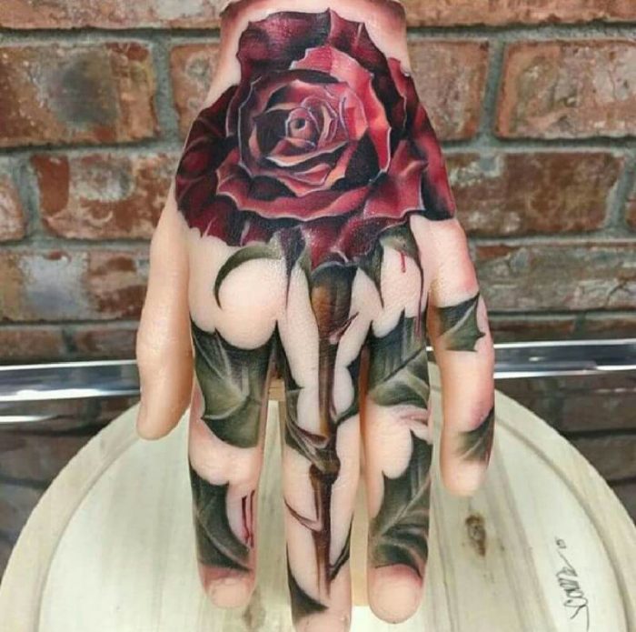 Hand Tattoo Ideas for Girls - Best Female Hand Tattoos | Positivefox.com