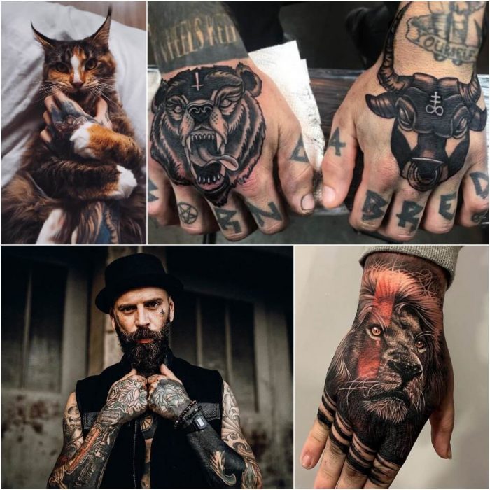 Cool Top Hand Tattoos Images | Best Tattoo Design