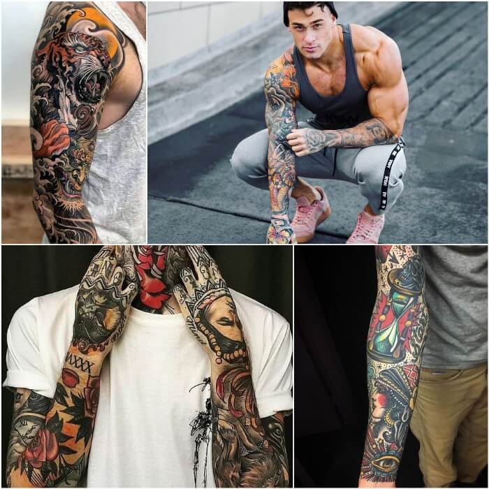 sleeve tattoos for men - sleeve tattoos - full sleeve tattoo