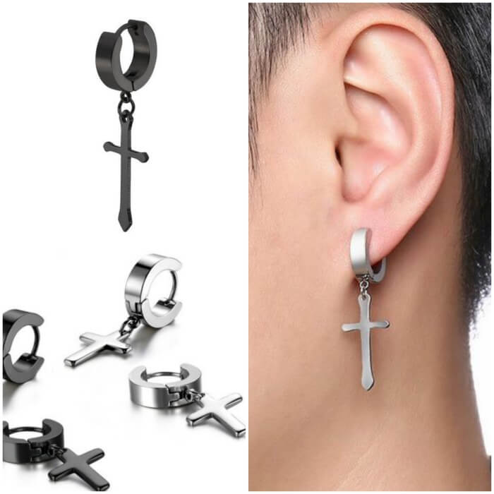 Best Men's Ear Piercing Ideas - Where to Buy Mens Earrings ...