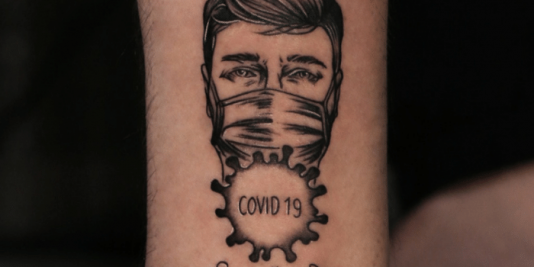 Covid 19 tattoos - Corona virus tattoo ideas - Survivor tattoo ideas