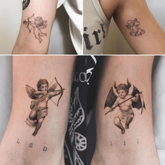 50 Best Angel Tattoos For Men: Ideas And Designs 2024 | FashionBeans