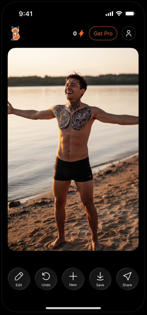 PositiveFox App Interface 2